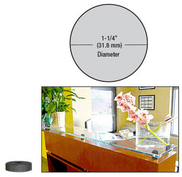 CRL 1-1/4" Diameter by 1/4" Standoff Base