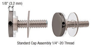 CRL 316 3/4" Diameter Standoff Cap Assembly