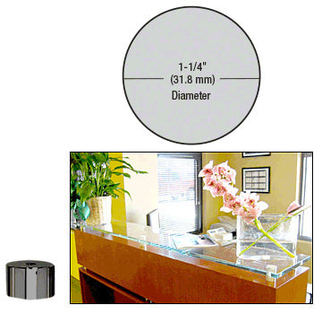 CRL 1-1/4" Diameter by 3/4" Standoff Base
