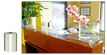 CRL 3/4" Diameter by 1" Long Standoff Base