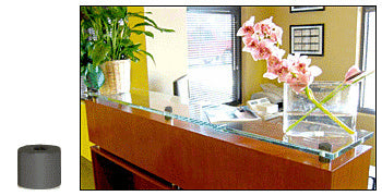 CRL 3/4" Diameter by 3/4" Long Standoff Base