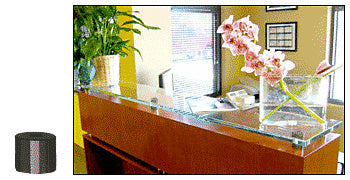 CRL 3/4" Diameter by 3/4" Long Standoff Base