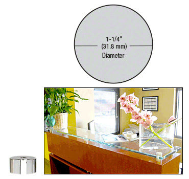 CRL 1-1/4" Diameter by 1/2" Standoff Base