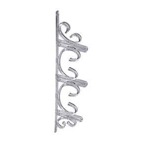 CRL Clear Lucite 3-Shelf Decorative Multi-Shelf Brackets *DISCONTINUED*