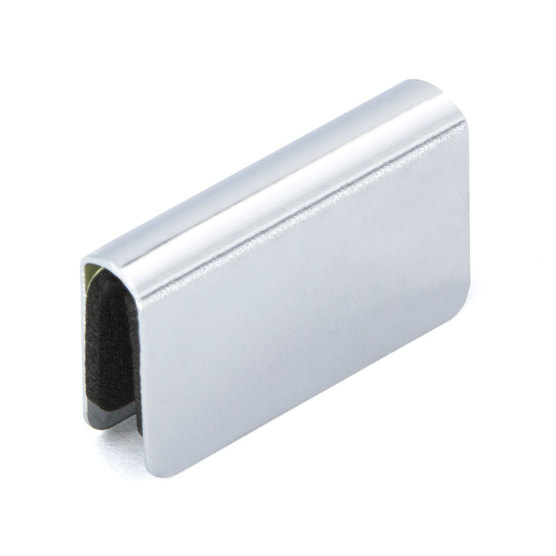 FHC Rectangular Strike Plate For 3/16" To 1/4" Glass