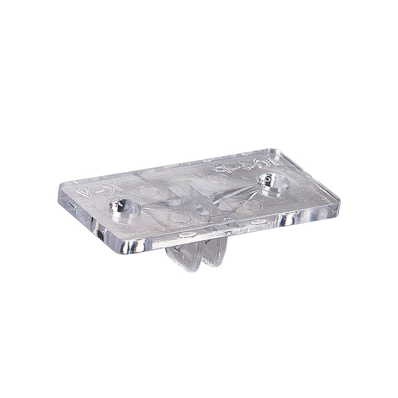 FHC Clear Shelf To Shelf Back Rest Without Divider - 10pk