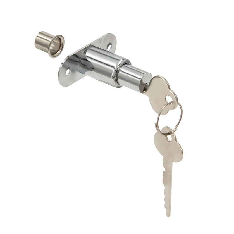 FHC Showcase Track Plunger Lock - Chrome