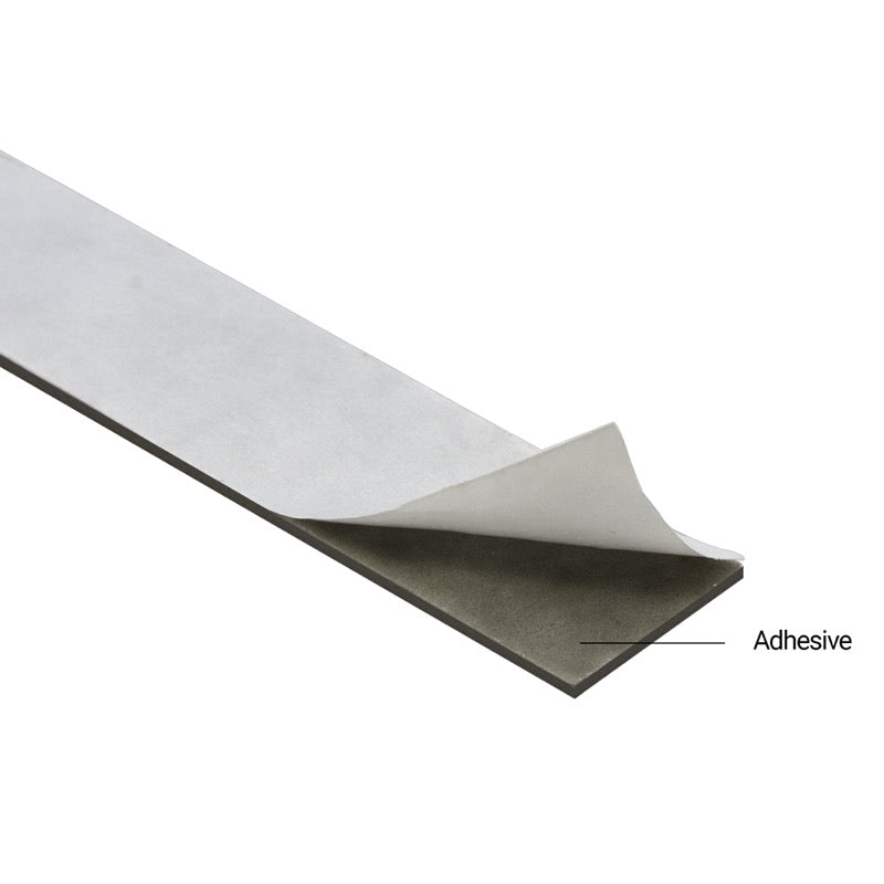 FHC Felt Tape Adhesive Backed - Gray