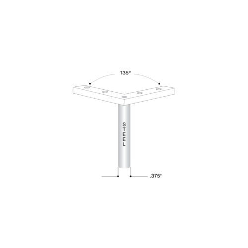 FHC 135" Degree Inside Angle With Pin