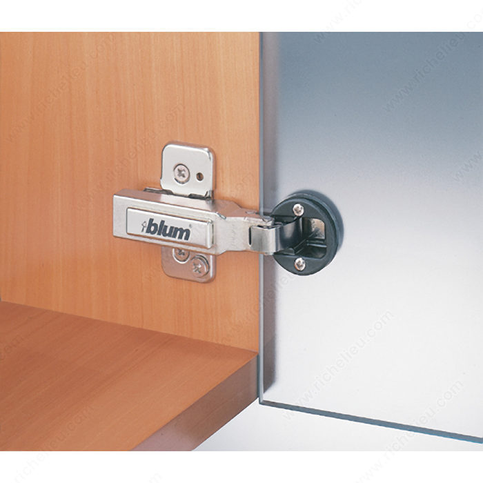 94° Screw-On Glass Door Hinge - Self-Closing