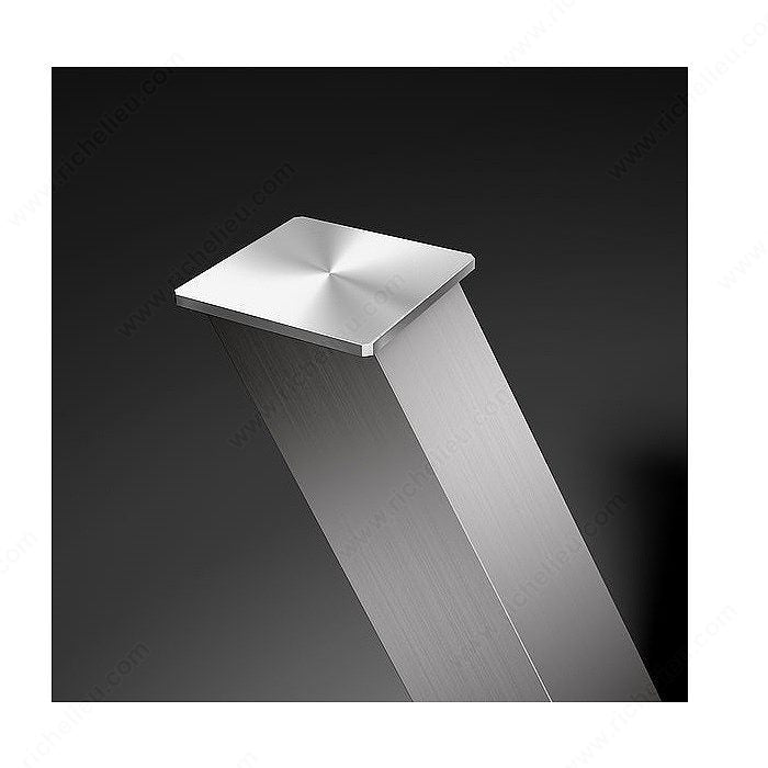 Square adaptor for glass plate