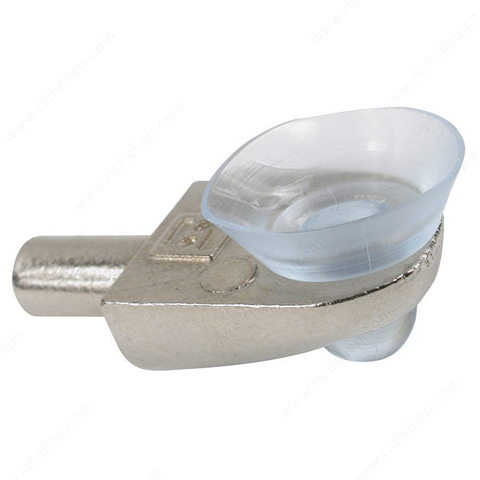 Glass Shelf Pin with Suction Cup