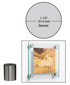 CRL 1-1/4" Diameter by 1-1/2" Standoff Base