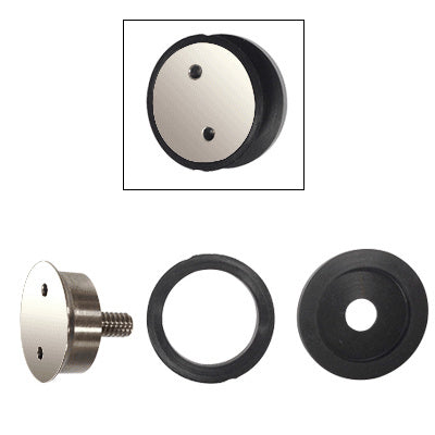 CRL 1/4"-20 Flush End Cap Assembly for 1" Standoff Bases