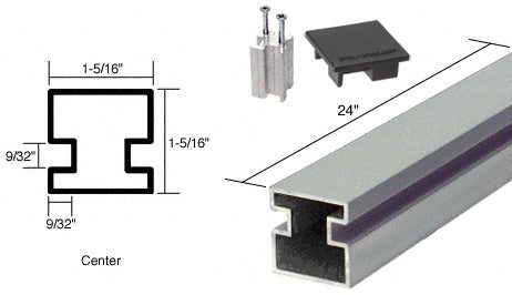 CRL Counter Post - 12", 18", 24" Hight Additional Image - 21