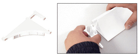 CRL End Cap for 3/8" or 1/4" Aluminum Shelving Extrusion Additional Image - 7