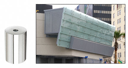 CRL 316 Standoff Base 1-1/2" Diameter by 2" in Length