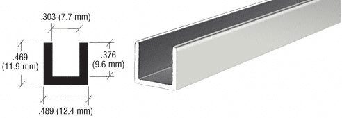 CRL Aluminum Single Channel Extrusion