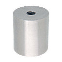 CRL 316 Clad Aluminum 2" Diameter by 2" Long Standoff Base