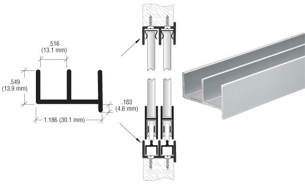 CRL Standard Pocket Glaze Extrusion *DISCONTINUED*