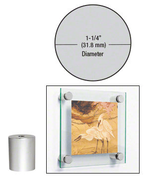 CRL 1-1/4" Diameter by 1-1/2" Standoff Base