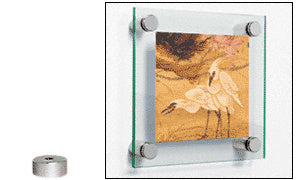 CRL 316 1/2" Diameter by 1/4" Long Standoff Base