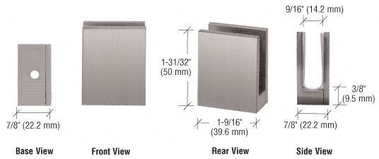 CRL Face Plate Clamp
