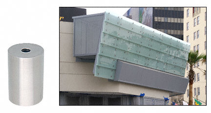 CRL 316 Standoff Base 1-1/2" Diameter by 2" in Length