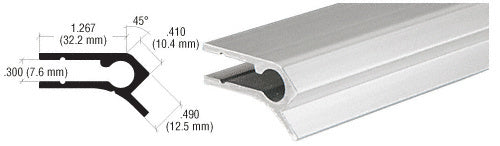 CRL 45 Degree Upright Door Jamb Extrusion