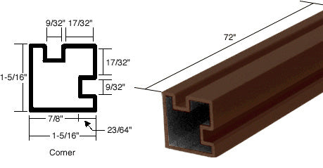 CRL Extrusion - 72" or 146" Additional Image - 7