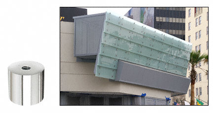 CRL 316 Standoff Base 1-1/2" Diameter by 1" in Length