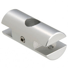 CRL Satin Anodized 1/4" Horizontal Double Clamp *DISCONTINUED*