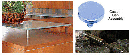 CRL 1" Diameter Custom Standoff Cap Assembly