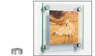 CRL 316 1/2" Diameter by 1/4" Long Standoff Base