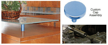 CRL 1-1/4" Diameter Custom Standoff Cap Assembly
