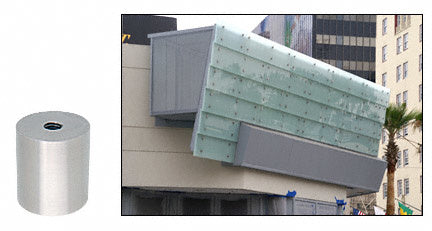 CRL 316 Standoff Base 1-1/2" Diameter by 1-1/2" in Length