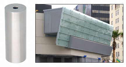 CRL 316 Standoff Base 1-1/2" Diameter by 4" in Length