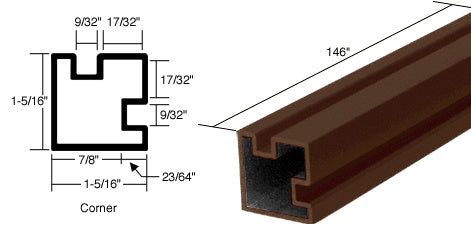 CRL Extrusion - 72" or 146" Additional Image - 16