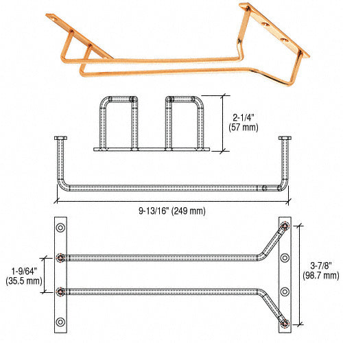 CRL Glass Stemware Rack Additional Image - 1