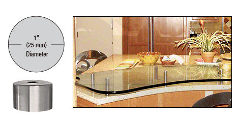 CRL 316 1" Diameter by 3/4" Standoff Base