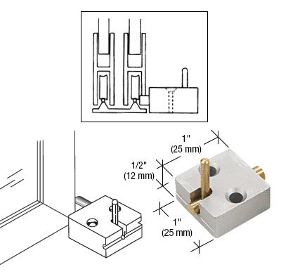 CRL Low Profile Deck Catch for Pass-Thru Windows