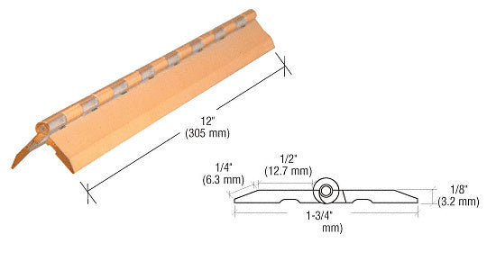 CRL Acrylic Continuous Hinge