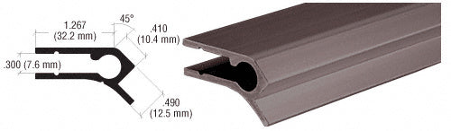 CRL 45 Degree Upright Door Jamb Extrusion