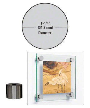 CRL 1-1/4" Diameter by 1" Standoff Base