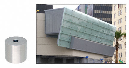 CRL 316 Standoff Base 1-1/2" Diameter by 1" in Length