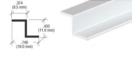 CRL Z-Bar Aluminum Channel