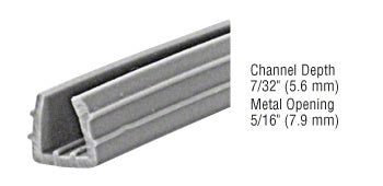 CRL Gray Sliding Track Assembly Vinyl - 100' Roll