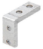 CRL Satin Anodized 3/4" x 1" Aluminum Angle Extrusion Clamp
