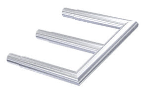 CRL Mitered Tubing End for 1" Round Tubing