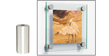 CRL Bronze 1/2" Diameter Custom Standoff Base